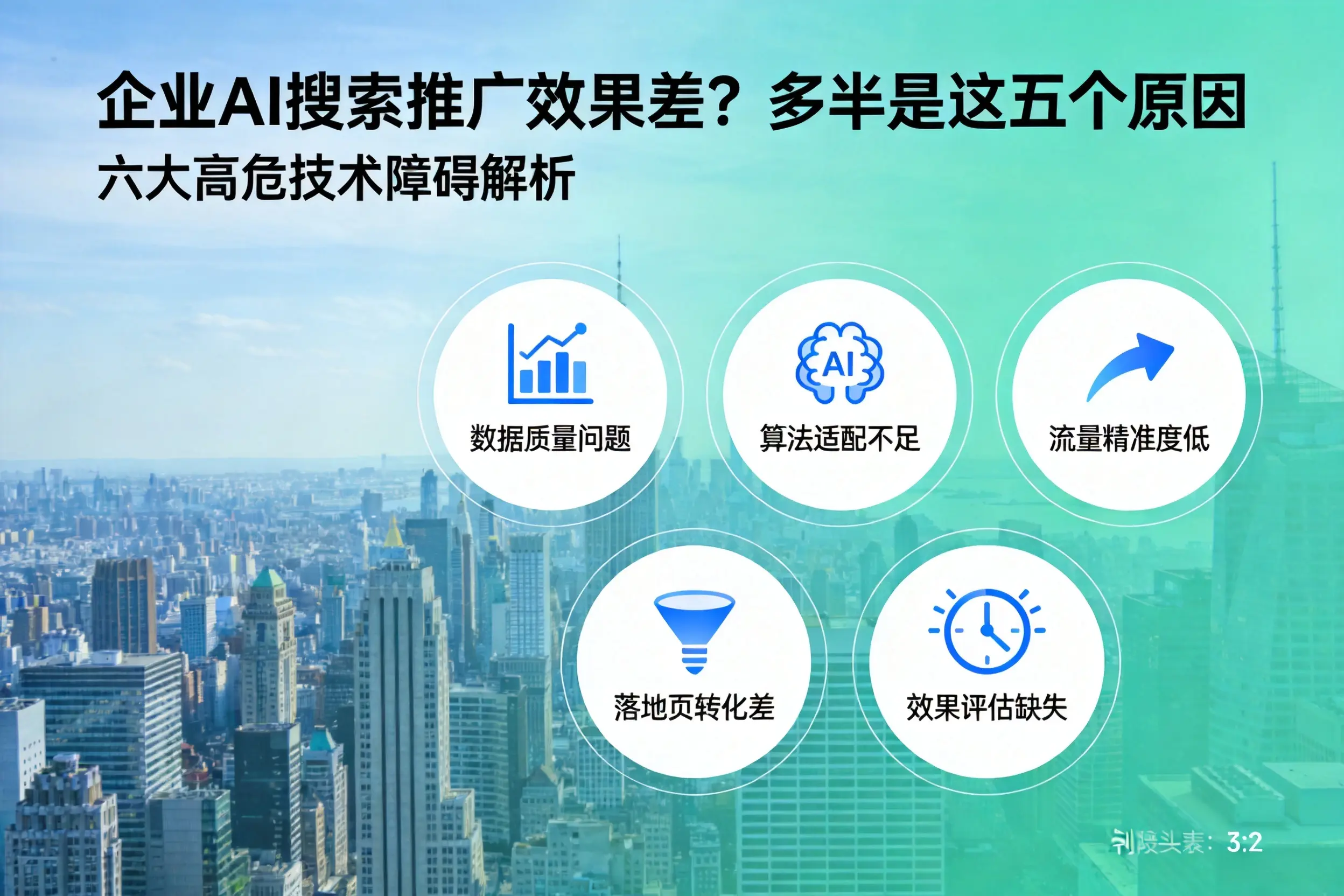 雨城企业AI搜索推广效果差?多半是这五个原因